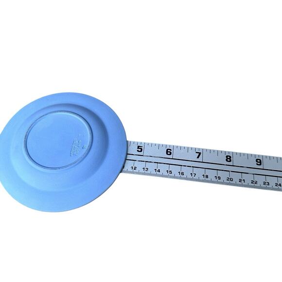 Vintage Wedgwood Jasperware Black Blue Ashtray Trinket Dish Aurora Saint Lot 2 - Picture 6 of 7